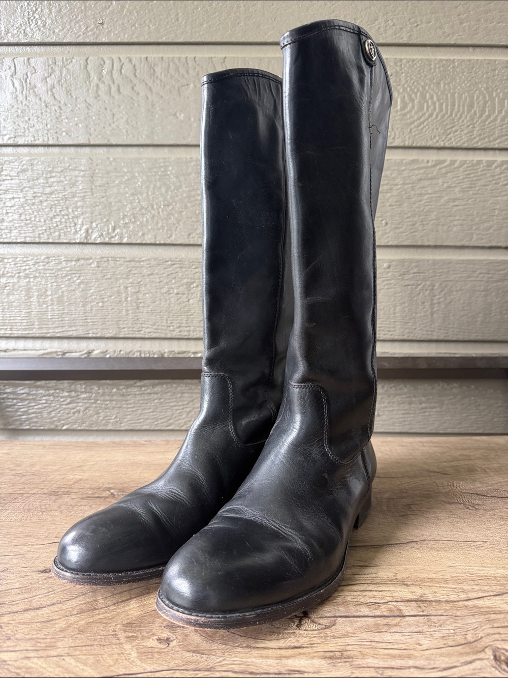 FRYE Women’s boots Black size 8.5 B - Picture 3 of 11